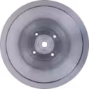 FOR 2837539 BP HX83 back plate front view with concentric grooves
