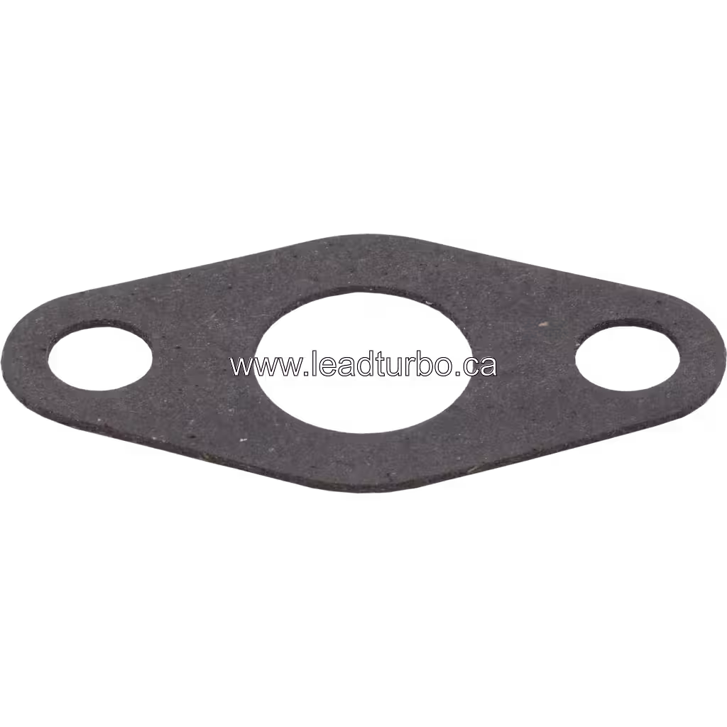 Perkins 1106D turbo gasket top view showing central opening