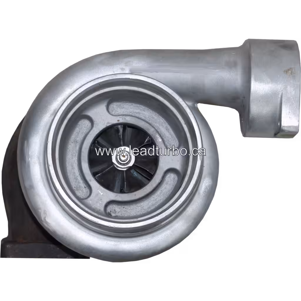 CAT 3412 Turbocharger Replacement Front View