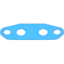 Joint de turbocompresseur 702793-0024 GA-OI vue de dessus