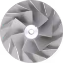 Roue de compresseur 3593629 HX55 pour Volvo D12A 420HP thumbnail 4