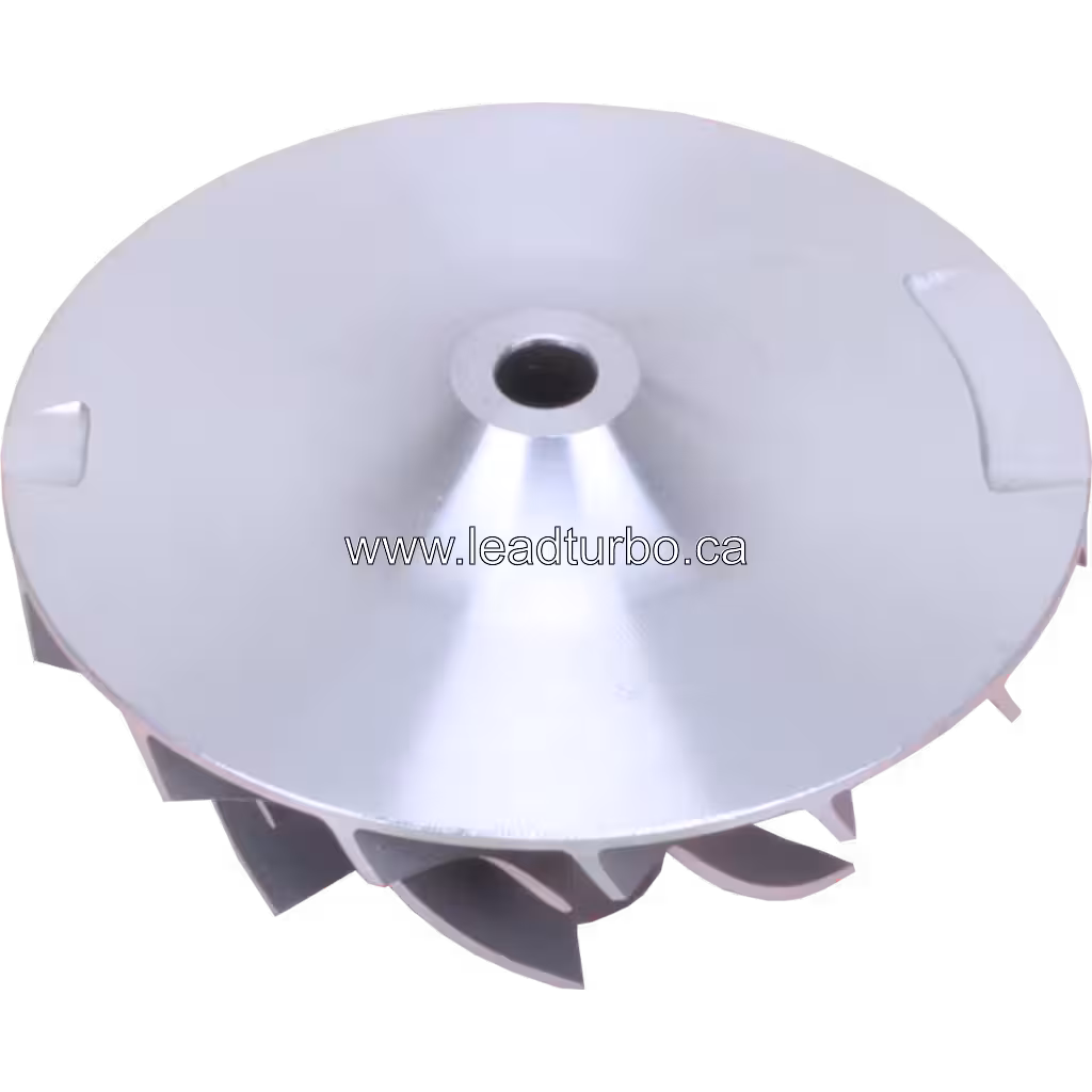 Détail de la roue de compresseur turbocompresseur J96