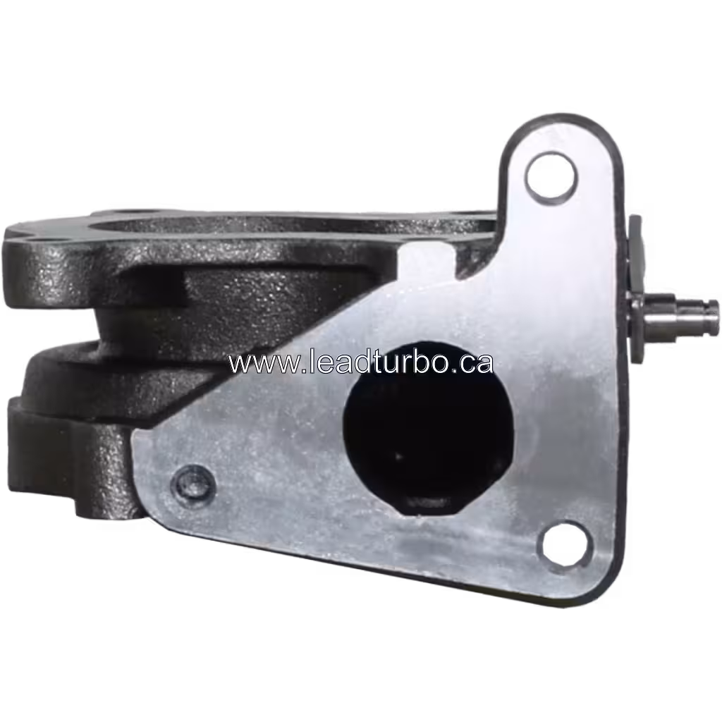 Turbine housing 700866-0004 GT1549 en métal fondu noir