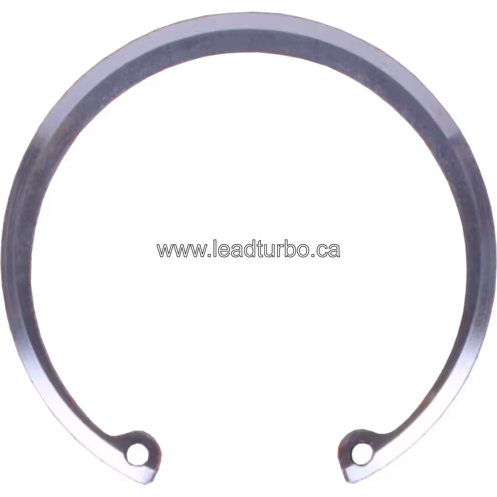 Turbo shaft retaining ring component