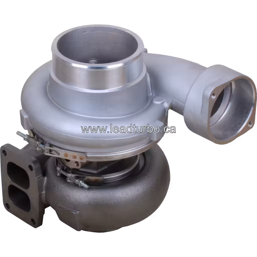 Turbocompresseur 10R0489 GT5008B pour CAT 3408 et 322D 45 degree view