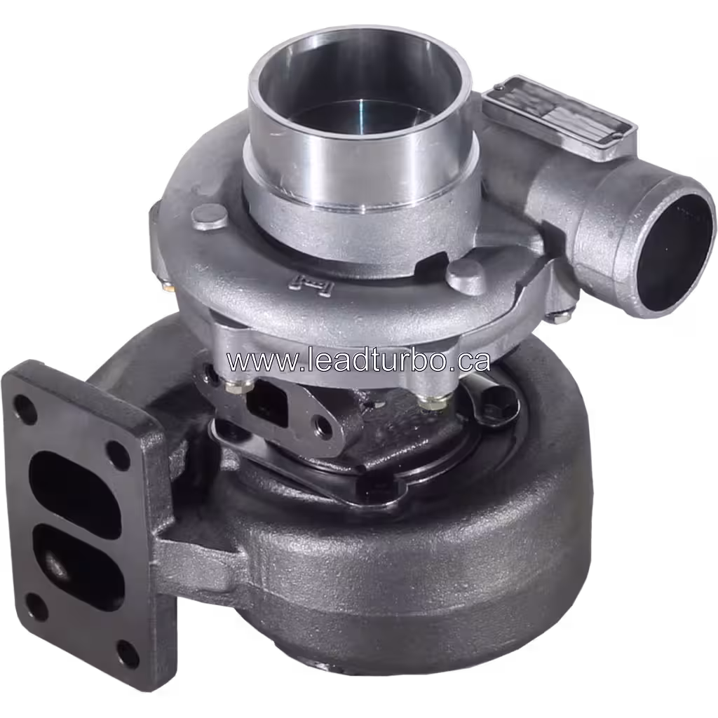 Vue latérale du turbocompresseur de remplacement 3802290