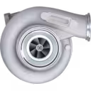 Turbocompresseur HX35 pour Iveco NEF avec bride d'échappement à double port