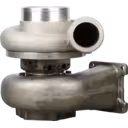 Turbocompresseur 6502-52-5020 KTR130E-33BAW avec carter de compresseur argenté et carter de turbine gris foncé