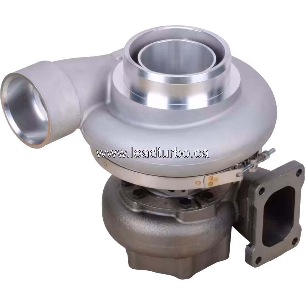 Turbocompresseur KTR110M 6505715020 pour Komatsu D155 45 degree view
