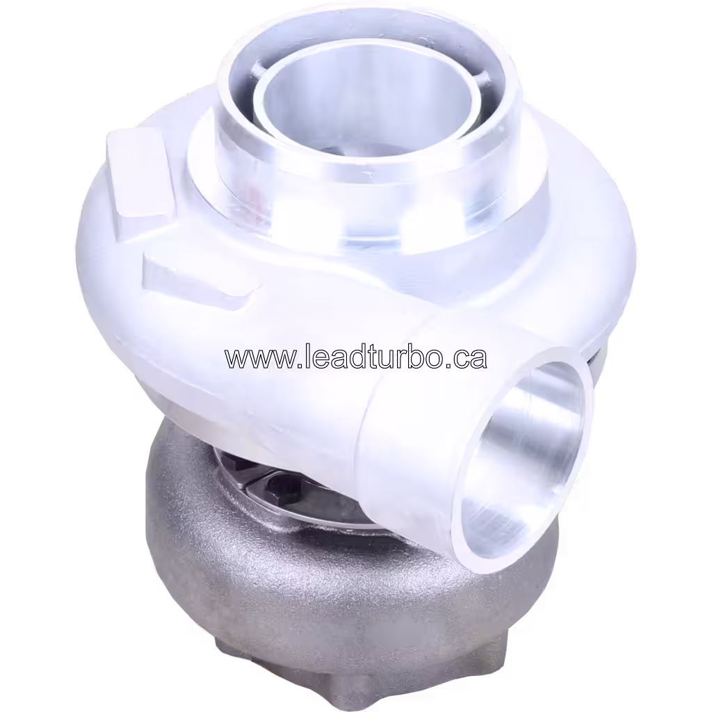 Turbocompresseur de remplacement 6505-71-5030 KTR110M-432A pour Komatsu PC600-8E 45 degree view