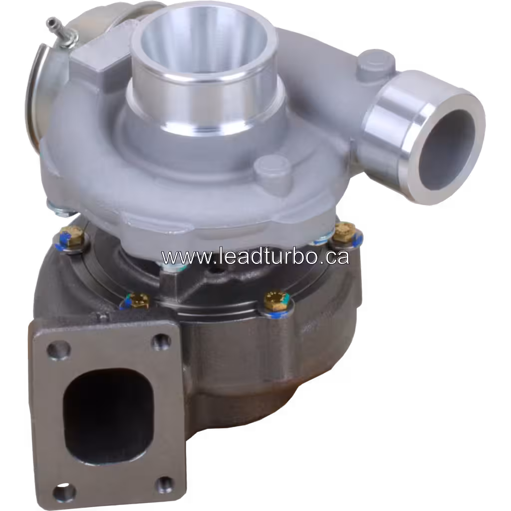 Vue avant du turbocompresseur JAC Light Truck