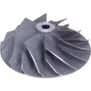 FOR 3594089 CW HC5A COMPRESSOR WHEEL OF TURBOCHARGER FOR CUMMINS KT38 thumbnail 2