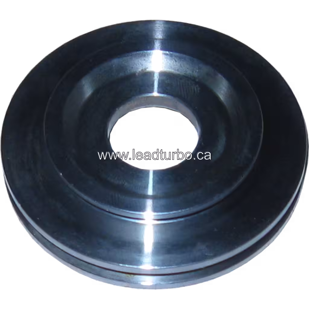 Back plate 167744 pour turbo J96, vue supérieure avec rainures concentriques