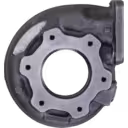 Détail des brides du carter de turbine de turbocompresseur