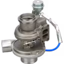 C7 Engine Turbocharger Assembly Side View