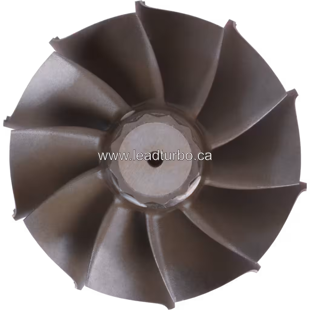 Roue de turbine S410SX-105S74 vue de face