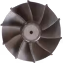 Roue de turbine S410SX-105S74 vue de face