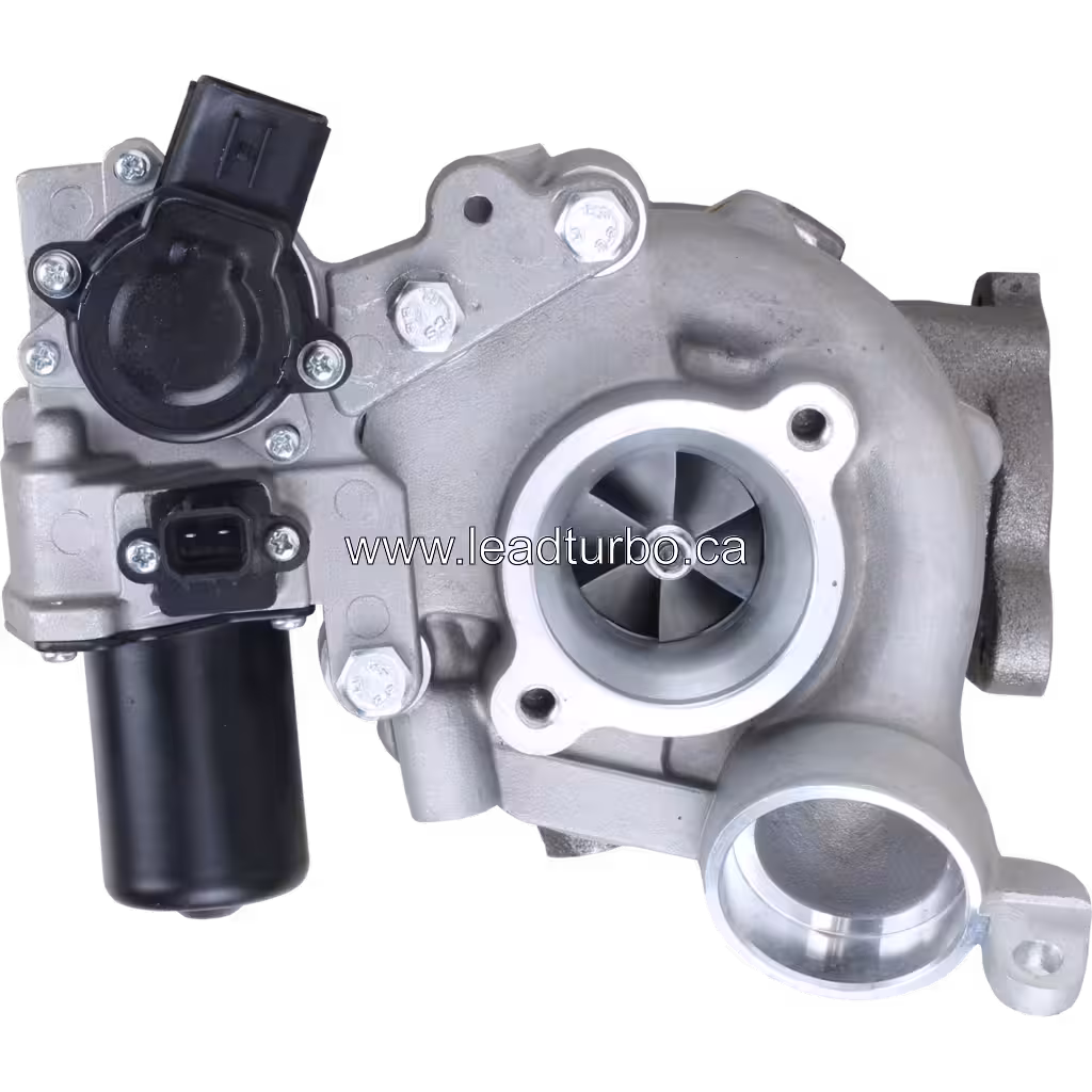 Détail de la roue compresseur du turbocompresseur 17201-78032