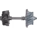Rotor Assy de turbocompresseur vue de face