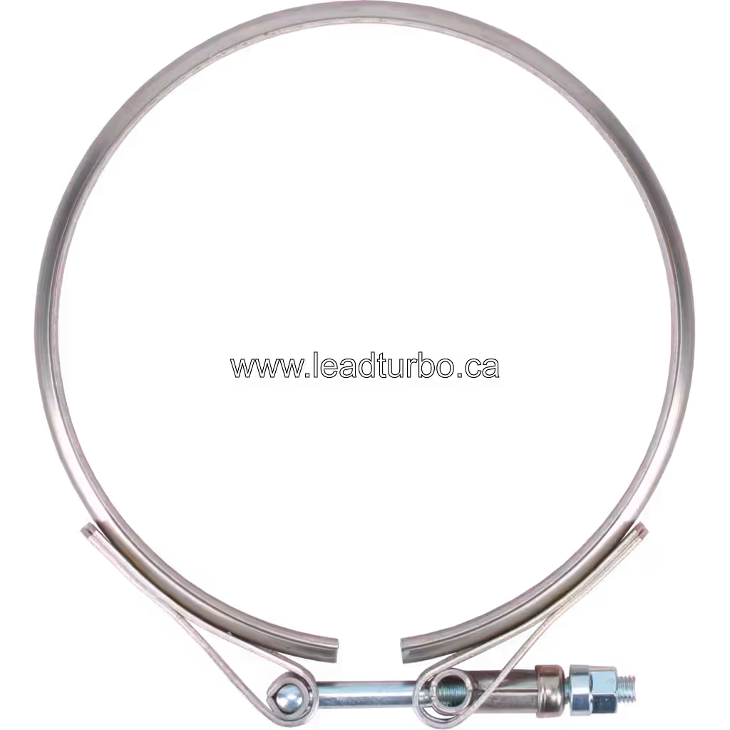 Heavy duty truck turbo V-band clamp