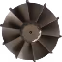 Close-up of 313569 turbine wheel blades
