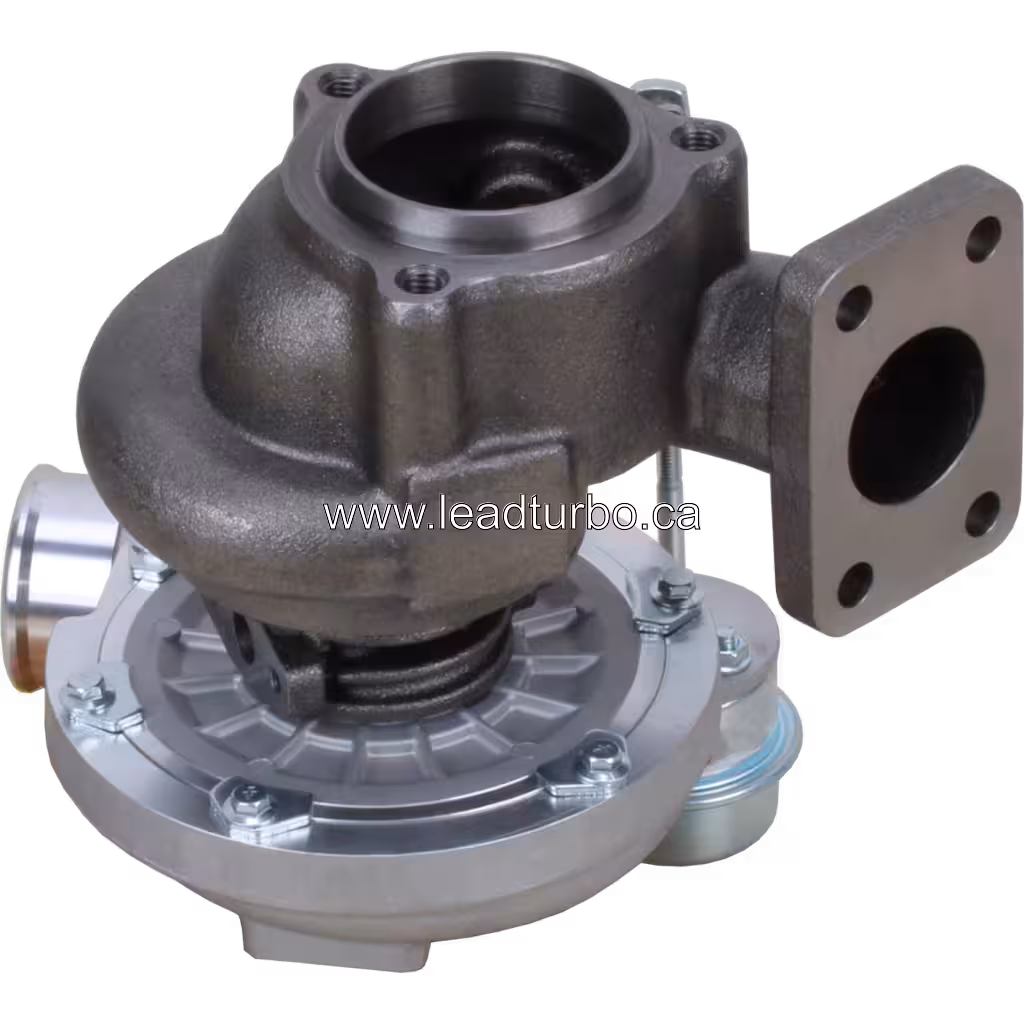 785827-5026 Turbocharger Side View with Flanges