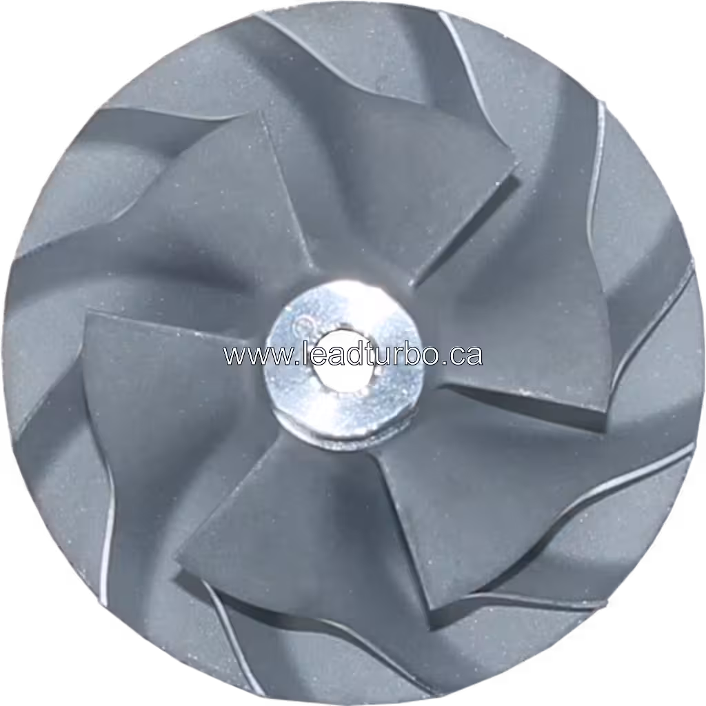 Aubes courbées du compressor wheel Nissan ZD30
