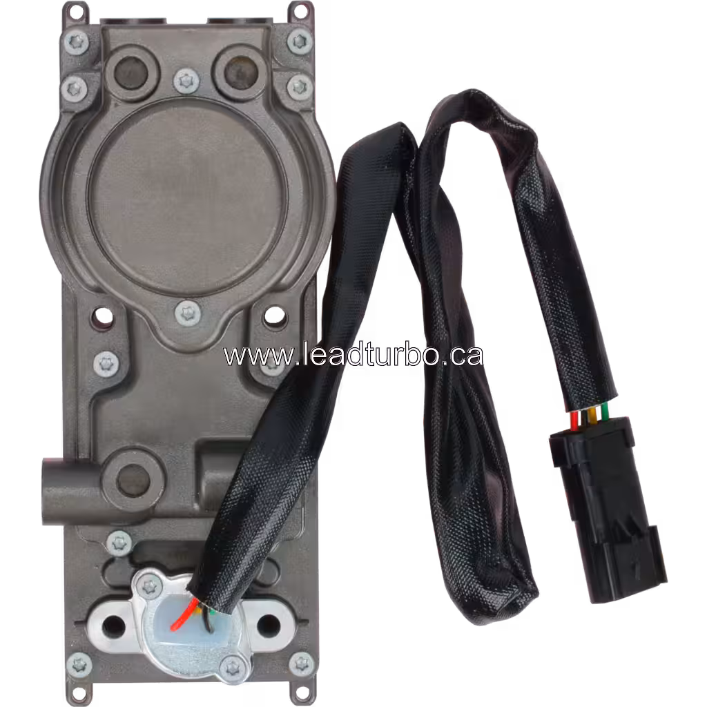 Turbocharger electronic component replacement
