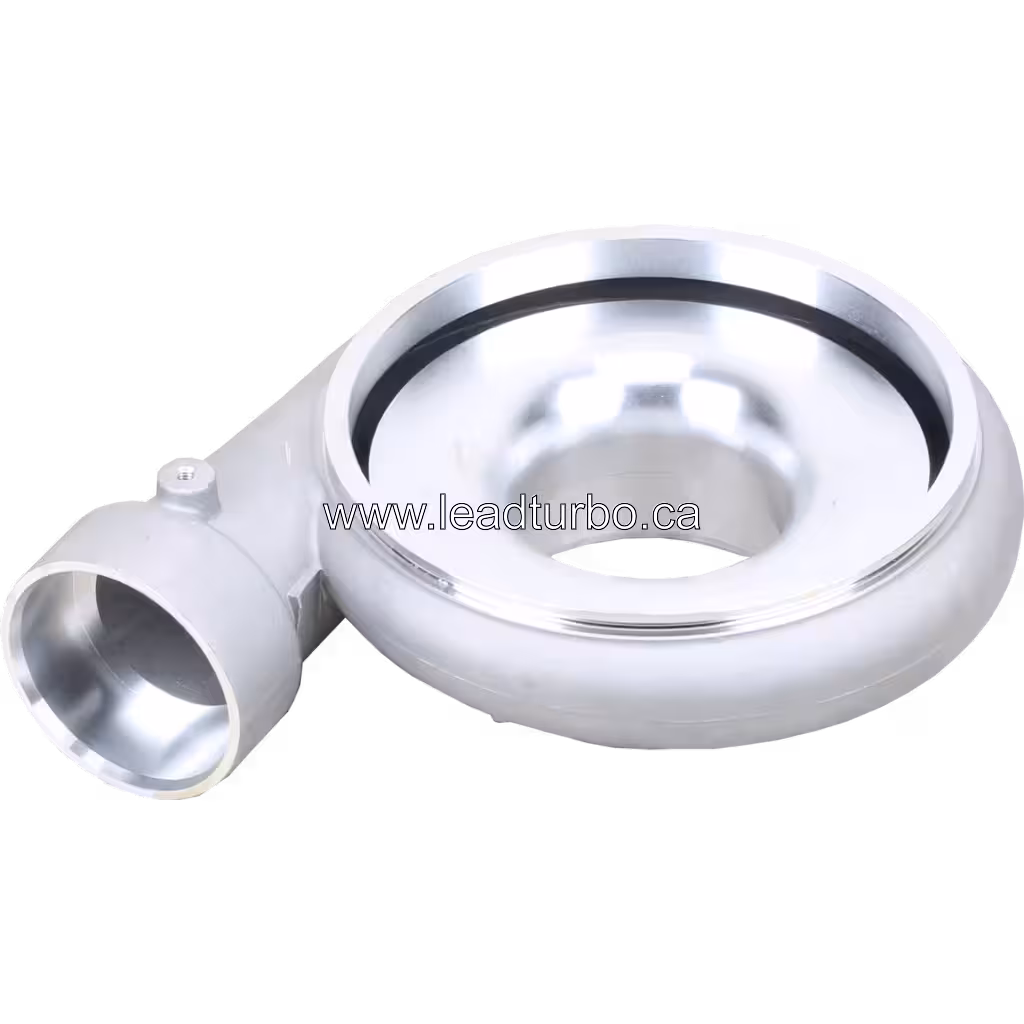 FOR 3594111 CH Compressor Housing for Cummins KTTA19 HC5A Turbocharger bottom 45 degree view