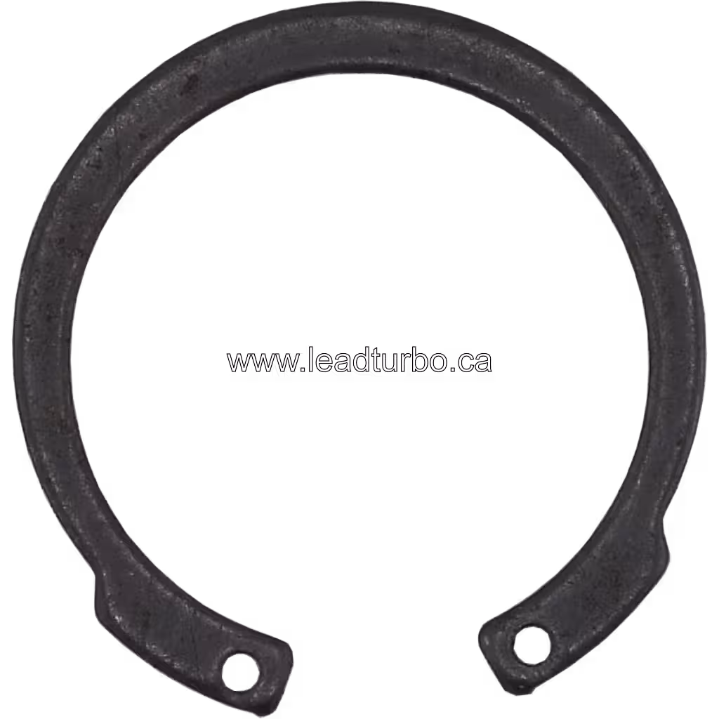 Close-up of Turbocharger Retaining Ring Component