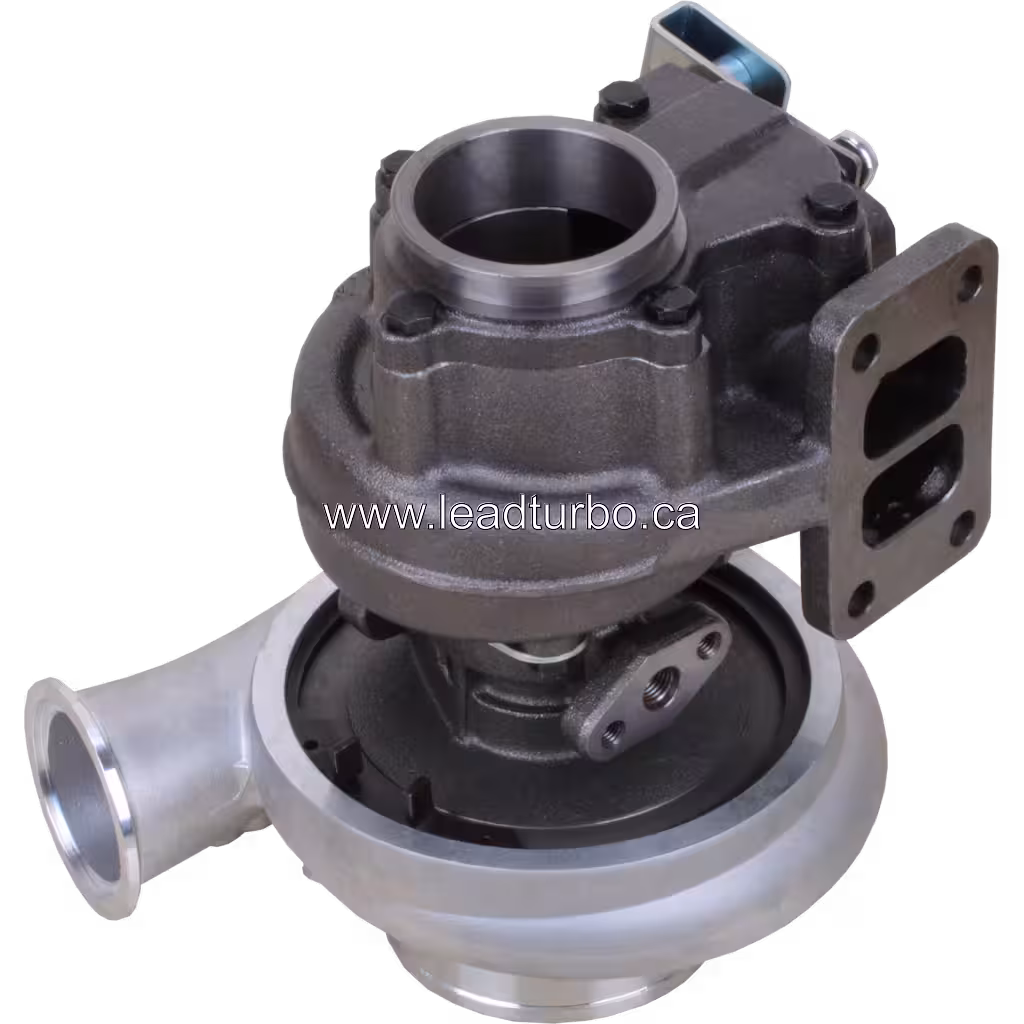 Turbocompresseur HE351W 2834176 pour Cummins ISDE6 - Remplacement bottom 45 degree view