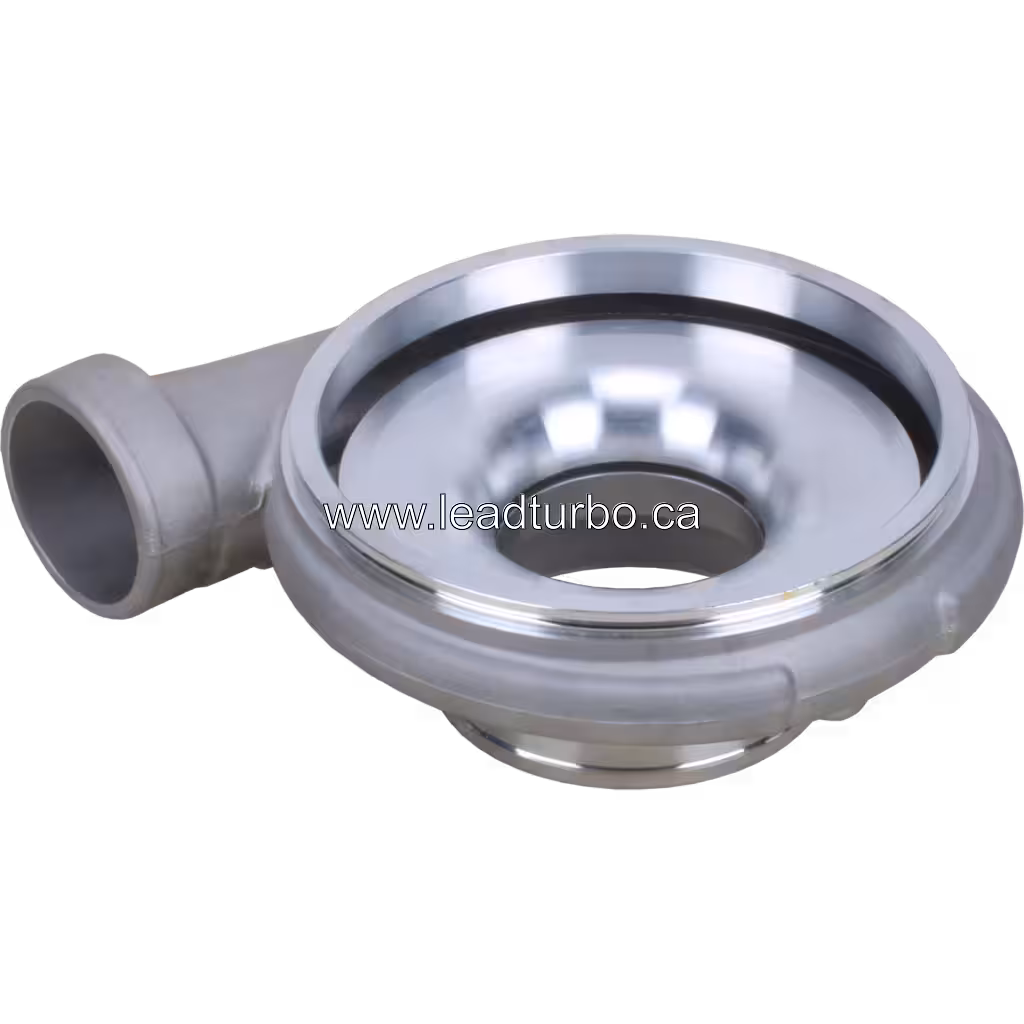 3527369 HX80 Compressor Housing for Cummins Marine K19-M680/M700 bottom 45 degree view