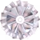 Compressor wheel for CAT 3516B engine