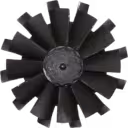 Détail roue turbine Cummins Rail Euro4 3772741