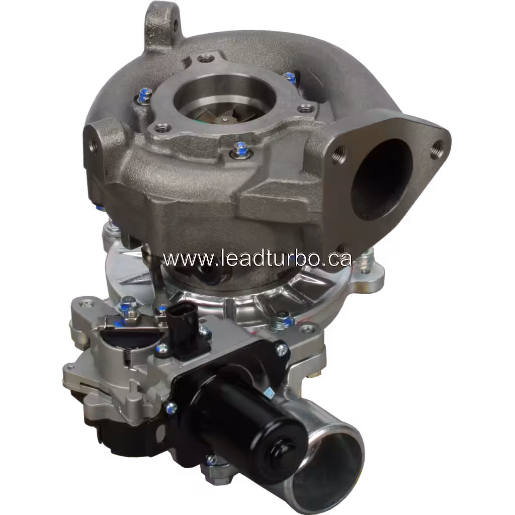 17201-30100 Turbocharger Replacement for Toyota Hilux 1KZ-T 1KD-FTV bottom 45 degree view