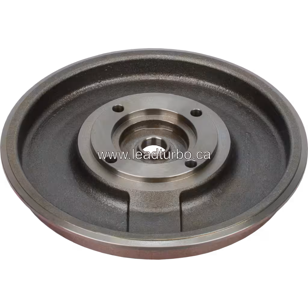 3524863 J96 Turbocharger Back Plate Replacement bottom 45 degree view