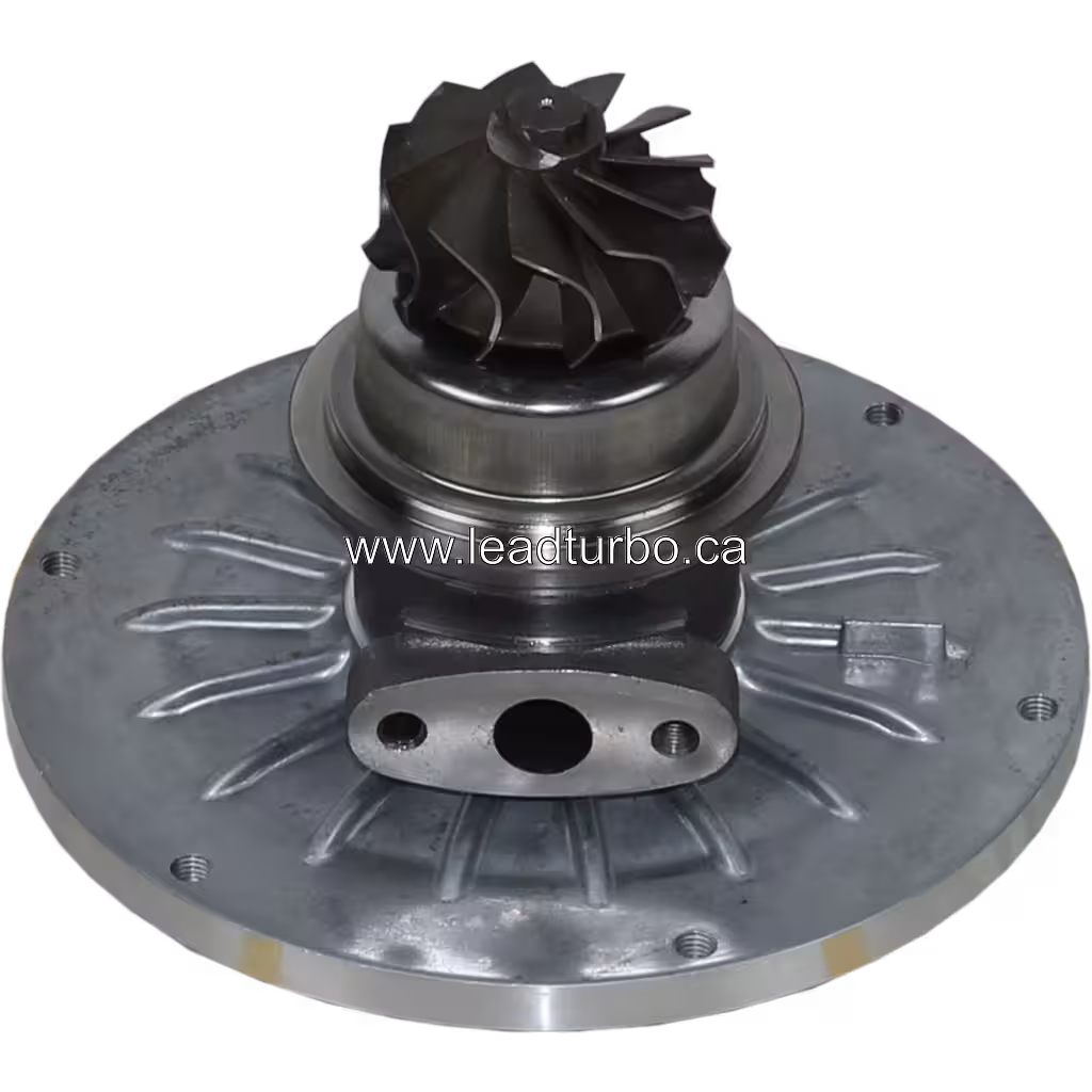 Vue de dessous du core turbo FOR 114400-3900 avec interface de montage