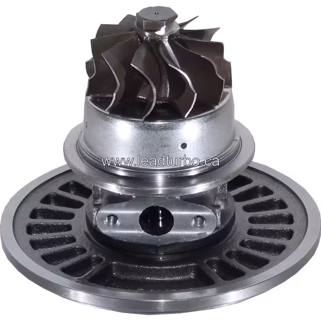 Vue inférieure du core 434251-0043 montrant la roue turbine