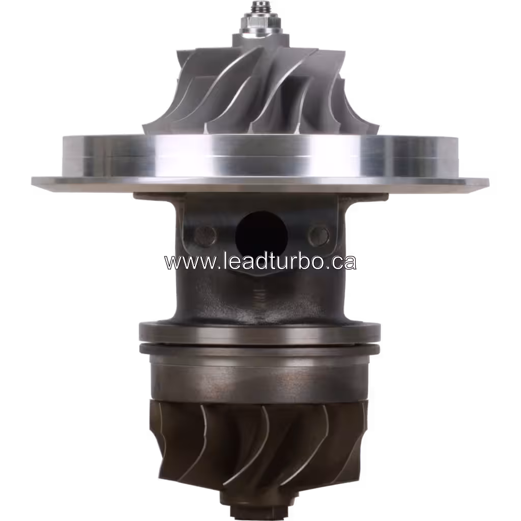 Vue avant du core de turbocompresseur KTR110G-EC4A réf. FOR 6505-51-5220 pour Komatsu 6D140