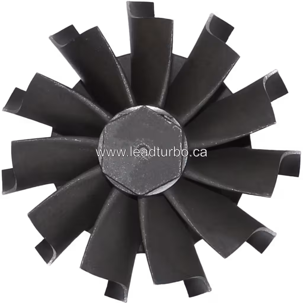 Aftermarket turbocharger turbine wheel replacement