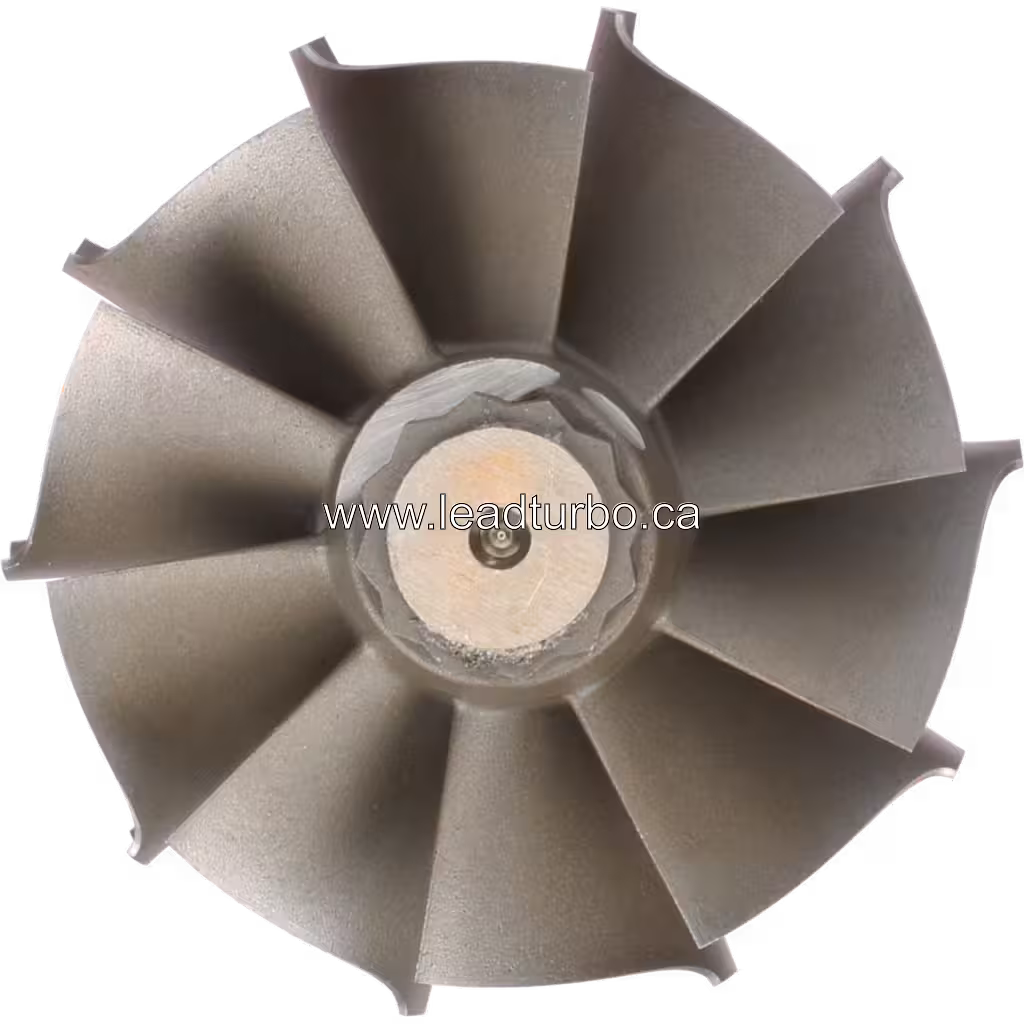 177101 TW Turbine Wheel for Komatsu WA430-5 S400 Turbocharger top view