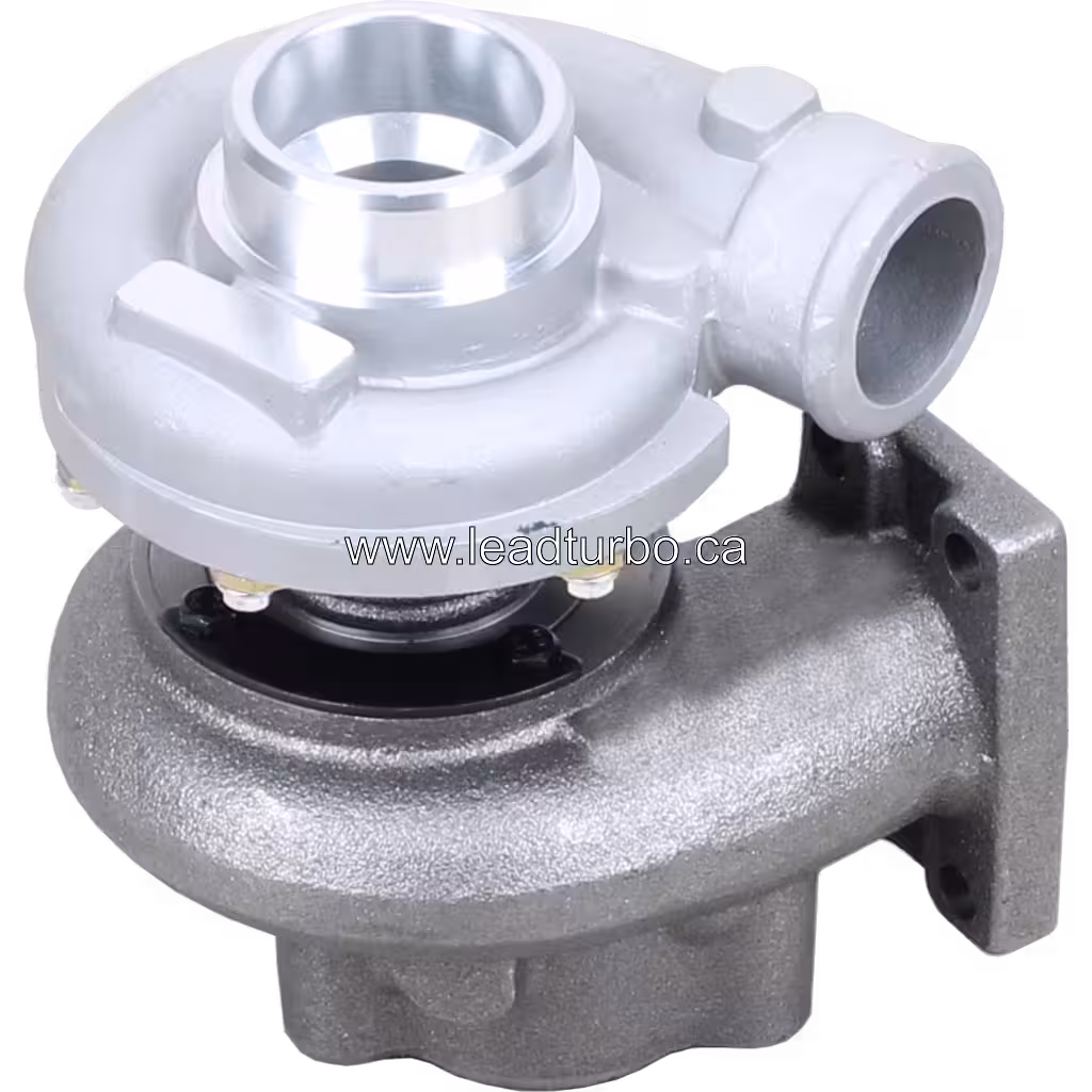 Front view of 2199773 turbocharger assembly