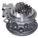 FOR 4033101 core bottom view showing turbine wheel and housing base
