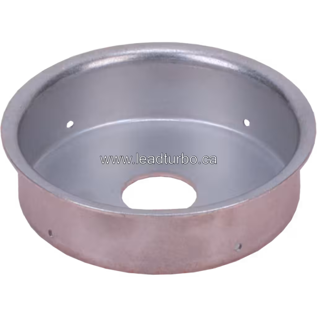 GTA5508B turbo heat shield with flared rim and side holes