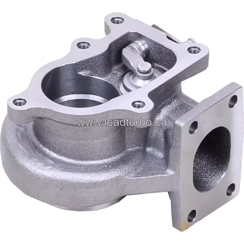 Vue du carter turbine de turbocompresseur J96
