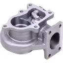 Vue du carter turbine de turbocompresseur J96