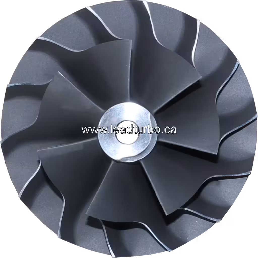 Aftermarket turbo compressor wheel replacement