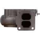 Logement de turbine J96 729161-5005 TH-R vue avant avec double port d'échappement