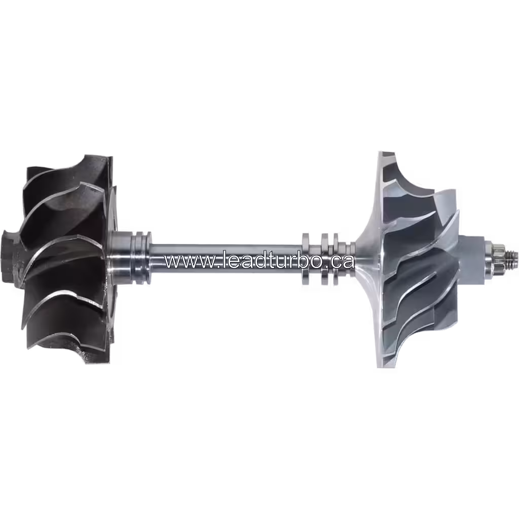 Rotor Assy de turbocompresseur vue de face