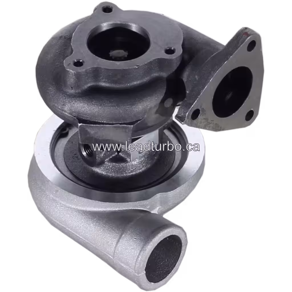 Turbocompresseur 315920 vue basse 45 degrés avec port d'entrée compresseur